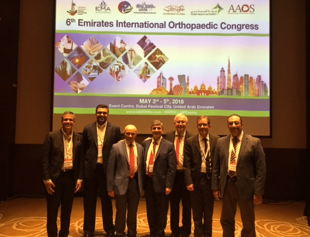 Professor Philippe at the 6th Emirates International Orthopaedic Congress