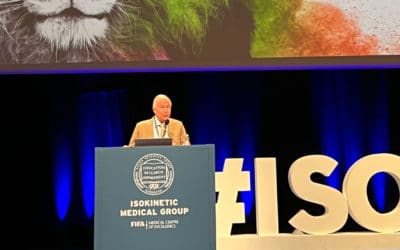 Prof philippe during the opening ceremony in Lyon on June 4th during football medicine Isokinetics / FiFA congress