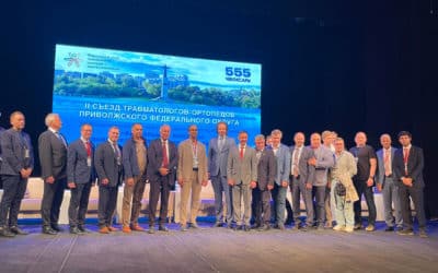Prof NEYRET during the congress in Cheboksary placed under the umbrella of ESSKA in June 2024