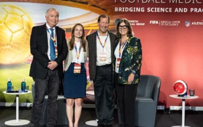 Prof philippe during the meeting in the athletico of Madrid end of May during FIFA médical center / Isokinetics